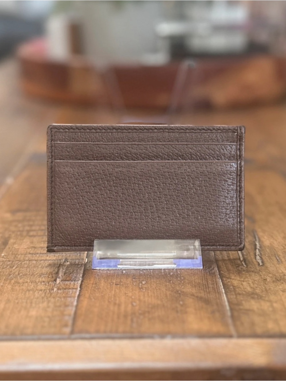 Gucci Ophidia GG Supreme Web Card Holder Wallet w/ Box - Picture 3 of 8